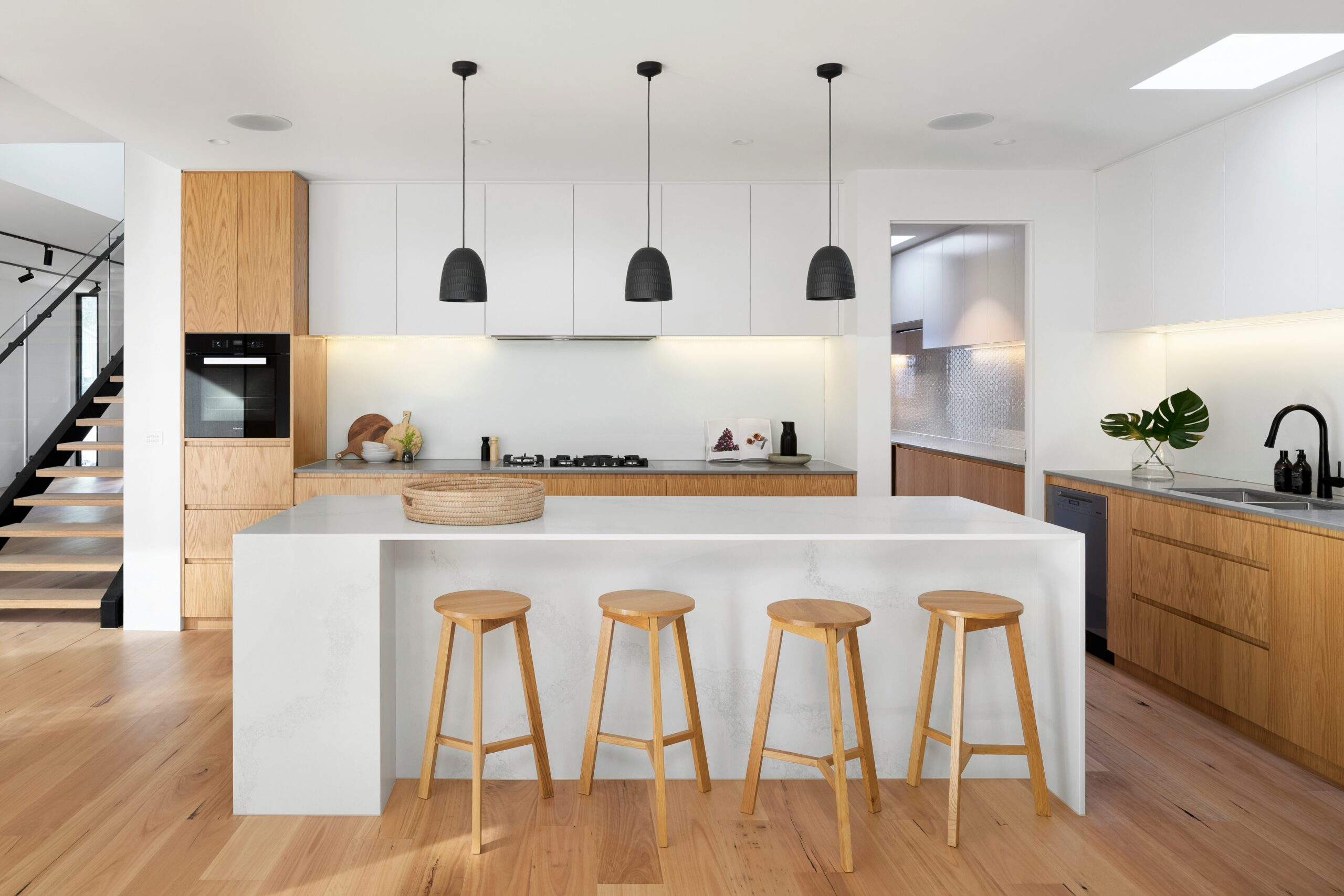remodeled kitchen courtesy of Beaver Home Design